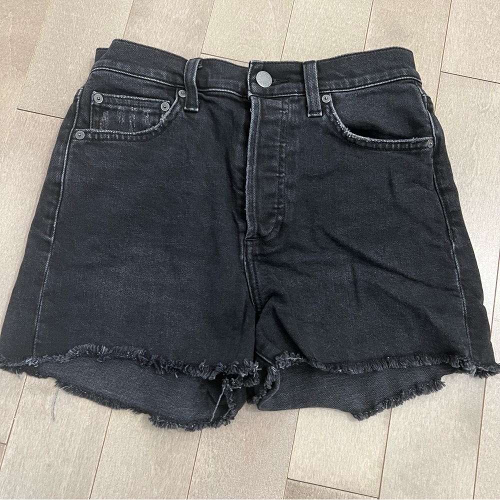 denim forum shorts